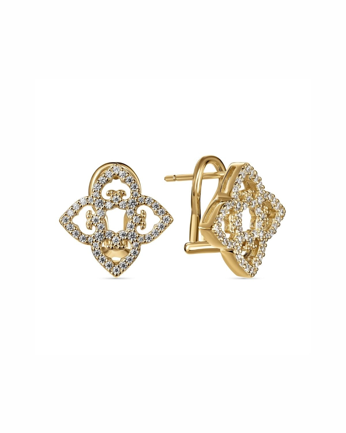 Classic Mini Earrings | Yellow Gold