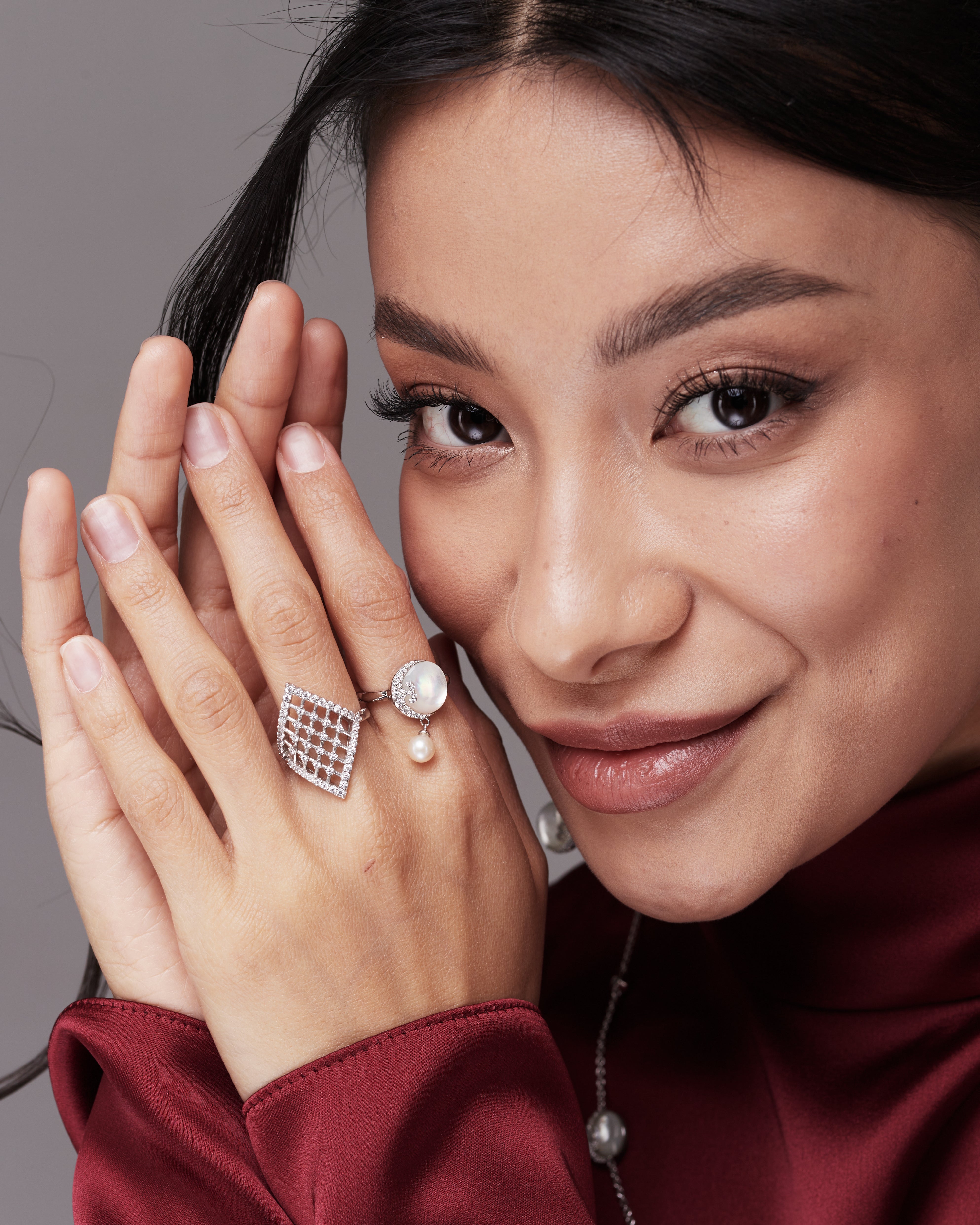 Amulet Ring | Rhodium